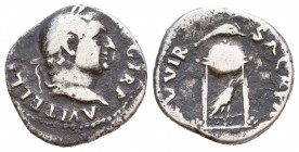 Vitellius AR Denarius. Rome, 69 AD.

Condition: Very Fine

Weight: 3,1 gr
Diameter: 18,1 mm
