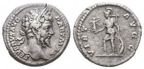 Septimius Severus. A.D. 193-211. AR denarius

Condition: Very Fine

Weight: 2,1 gr
Diameter: 19,1 mm