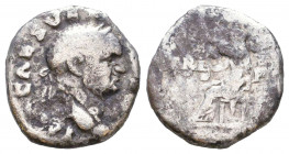 Vespasian (AD 69-79). Silver denarius 

Condition: Very Fine

Weight: 2,5 gr
Diameter: 17 mm