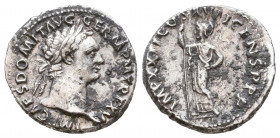 DOMITIAN. Denarius .Ar. 73-75 AD Rome. 

Condition: Very Fine

Weight: 3,4 gr
Diameter: 18,4 mm