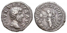 Lucius Verus 161-169, Denarius

Condition: Very Fine

Weight: 3,3 gr
Diameter: 18 mm