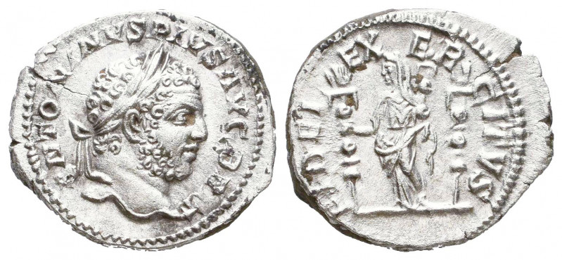 Caracalla (AD 198-217), AR Denarius, 

Condition: Very Fine

Weight: 3,2 gr
Diam...