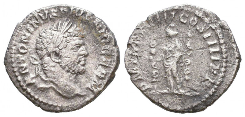 Caracalla (AD 198-217), AR Denarius, 

Condition: Very Fine

Weight: 2,6 gr
Diam...