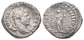 Caracalla (AD 198-217), AR Denarius, 

Condition: Very Fine

Weight: 2,6 gr
Diameter: 19,4 mm