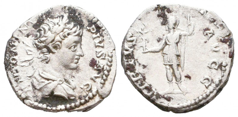 Caracalla (AD 198-217), AR Denarius, 

Condition: Very Fine

Weight: 3,1 gr
Diam...