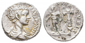 Caracalla (AD 198-217), AR Denarius, 

Condition: Very Fine

Weight: 2,7 gr
Diameter: 15,8 mm