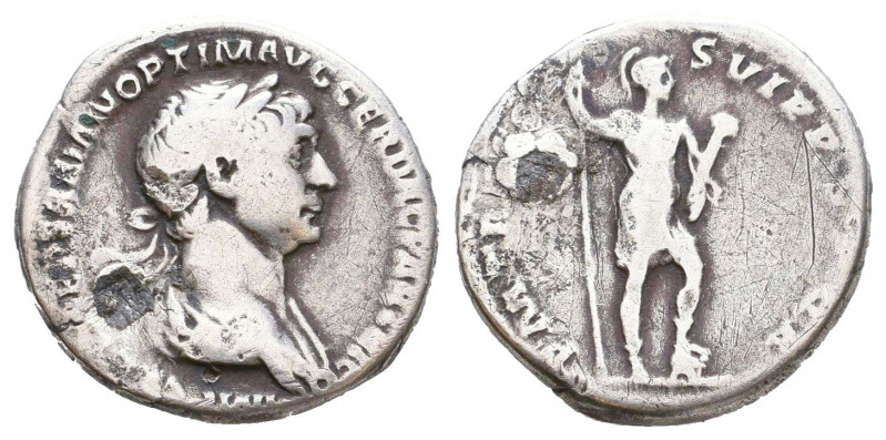 Trajan Denar AR AD 98-117.


Condition: Very Fine

Weight: 3,3 gr
Diameter: 18,4...