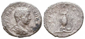 Elagabalus (218-222 AD) AR Denarius, 

Condition: Very Fine

Weight: 2,5 gr
Diameter: 20,3 mm