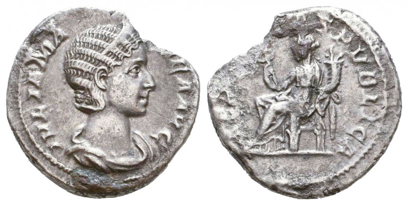 Julia Mamaea (mother of S. Alexander) AR Denarius. 

Condition: Very Fine

Weigh...