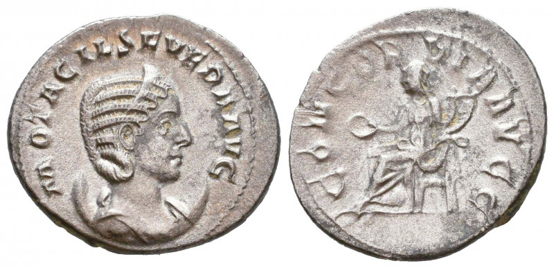 Otacilia Severa AD 244-249. Rome Denarius AR 

Condition: Very Fine

Weight: 3,9...