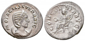 Otacilia Severa AD 244-249. Rome Denarius AR 

Condition: Very Fine

Weight: 3,9 gr
Diameter: 24,1 mm