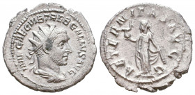 Trebonianus Gallus (251-253 AD). AR Antoninianus

Condition: Very Fine

Weight: 3,4 gr
Diameter: 23,1 mm