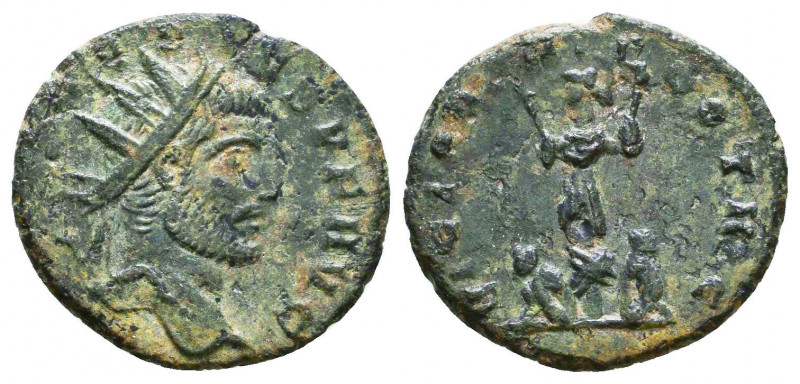 Claudius II Gothicus Æ Antoninianus.

Condition: Very Fine

Weight: 2,5 gr
Diame...