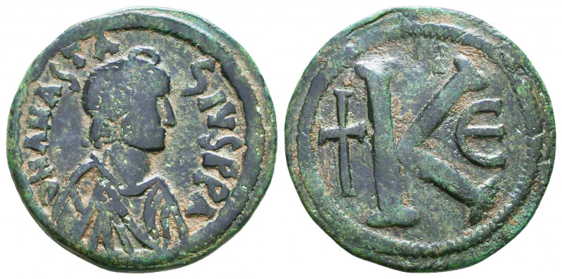 ANASTASIUS I. 491-518 AD. Æ Half Follis

Condition: Very Fine

Weight: 9,1 gr
Di...