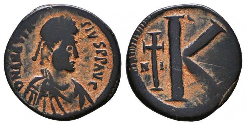 Justinian I. 527-565. AE 

Condition: Very Fine

Weight: 4,1 gr
Diameter: 20,1 m...