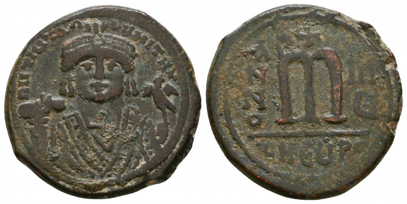 Mauricius Tiberius (582-602 AD). AE 

Condition: Very Fine

Weight: 13,3 gr
Diam...