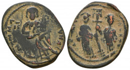 Byzantine Coins Ae, Anonymous, Bust of Jesus, 7th - 13th Centuries

Reference:
Condition: Very Fine

Weight: 7,2 gr
Diameter: 30,6 mm
