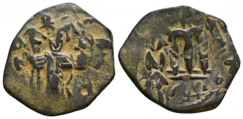 Byzantine Coins, Ae.

Condition: Very Fine

Weight: 4,8 gr
Diameter: 27,6 mm