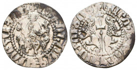 Cilicia Armenian coins,
Reference:
Condition: Very Fine

Weight: 2,9 gr
Diameter: 21,1 mm