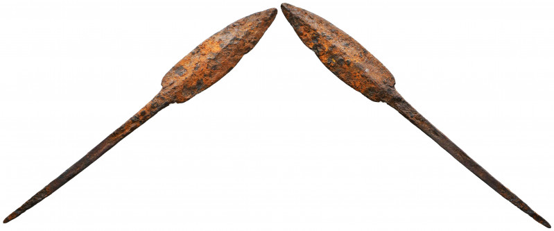 Very Nice Ancient Arrow Heads,
Condition: Very Fine

Weight: 15,3 gr
Diamete...