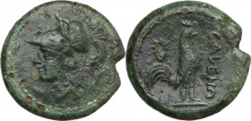 Greek Italy. Samnium, Southern Latium and Northern Campania, Cales. AE 20 mm. c. 265-240 BC. HN Italy 435; HGC 1 375. AE. 5.99 g. 20.00 mm. Minor spot...
