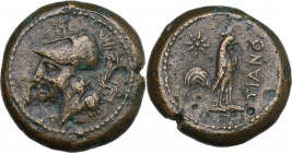 Greek Italy. Samnium, Southern Latium and Northern Campania, Teanum Sidicinum. AE 20 mm. c. 265-250 BC. HN Italy 453; HGC 1 348. AE. 7.77 g. 20.00 mm....