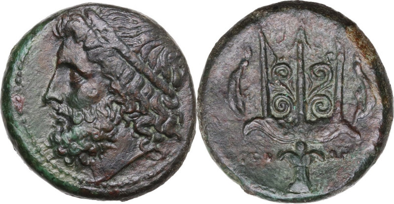 Sicily. Syracuse. Hieron II (274-215 BC). AE 22.5 mm, c. 240-215 BC. HGC 2 1550;...