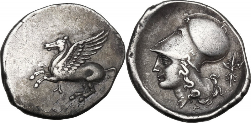 Continental Greece. Akarnania, Argos Amphilochicum. AR Stater, 330-280 BC. Pegas...