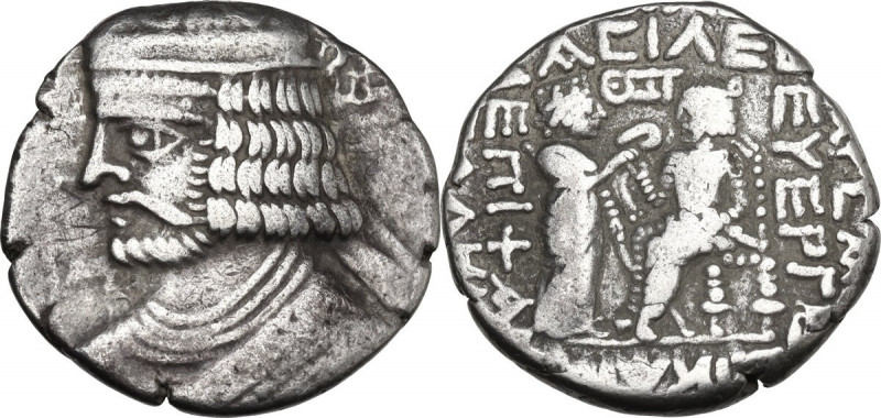 Greek Asia. Kings of Parthia. Gotarzes II (40-51 AD). AR Tetradrachm. Seleukeia ...