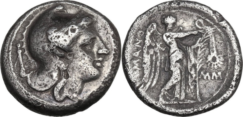 Anonymous. AR Didrachm, c. 265-242 BC. Neapolis(?) mint. Cr. 22/1; HN Italy 295....