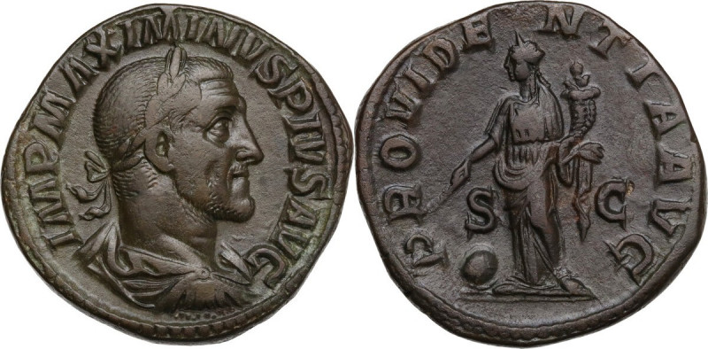 Maximinus I (235-238). AE Sestertius, 235-238 AD. RIC IV 61; C. 80. AE. 19.76 g....