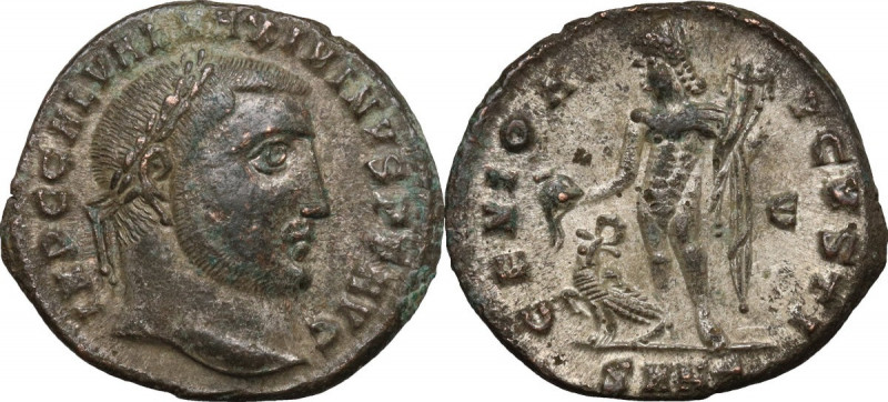 Maximinus II Daia (308-313). AE Follis. Heraclea mint, 313 AD. RIC VI 76b. AE. 4...