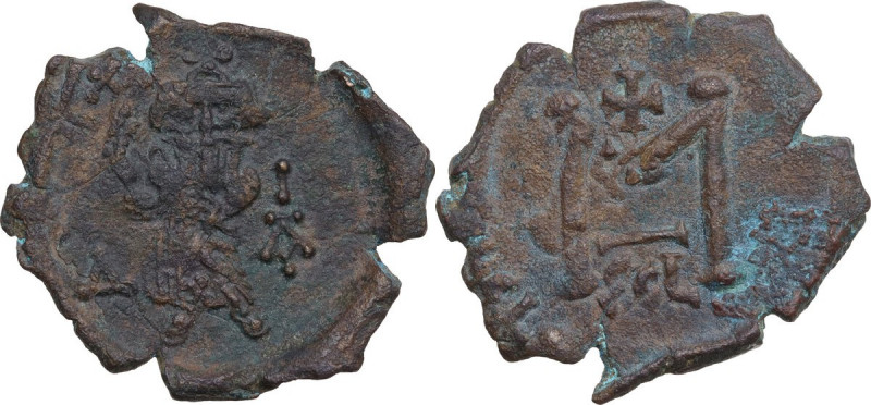 Constans II (641-668). AE Follis. Syracuse mint. Dated IY 11 (652/3). D.O. 179; ...