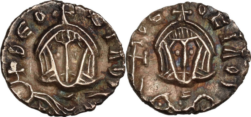 Theophilus (829-842). AV Tremissis, Syracuse mint. D.O. 27; Sear 1678. AV. 1.06 ...