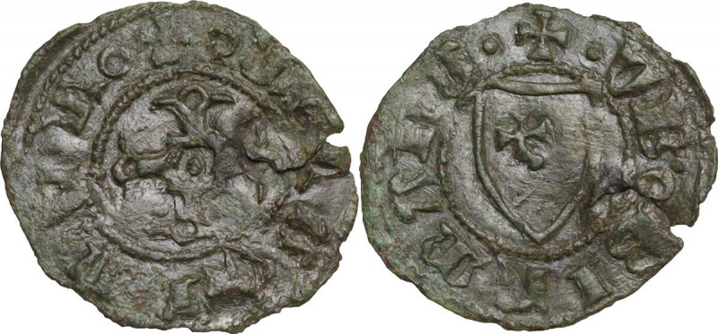 Fermo. Monetazione autonoma (1500-1513). Picciolo. CNI tav. XIX, 11. MI. 0.48 g....