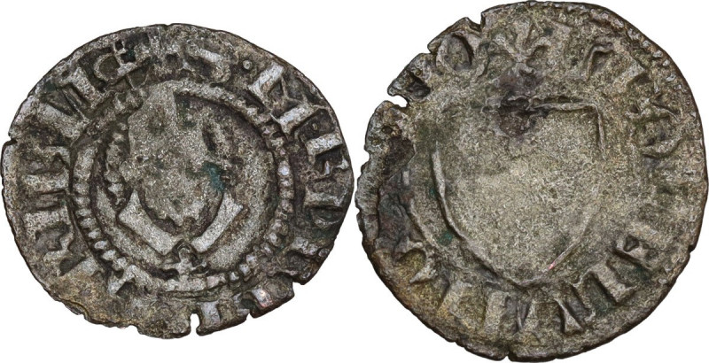 Ferrara. Leonello d'Este (1441-1450). Quattrino. CNI 22/27; MIR (Emilia) 234. MI...