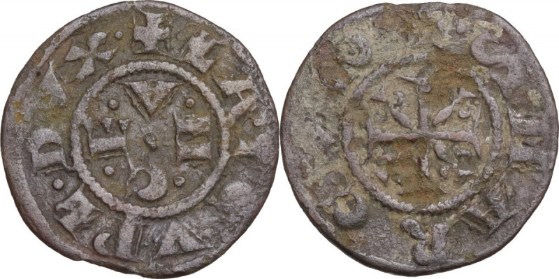 Venezia. Lorenzo Tiepolo (1268-1275). Quartarolo. CNI 36; Paol. 5. MI. 0.98 g. 1...