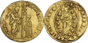 Venezia. Francesco Molin (1646-1655). Zecchino. CNI tav. XI, 10; Paol. 6; Fried. 1318. AU. 3.42 g. 21.50 mm. BB+.