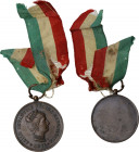 Regnando Umberto I (1844-1900). Margherita di Savoia (1851-1926). Medaglia s.d. (circa 1891) Asilo Infantile Regina Margherita di Asti. AE. 26.00 mm. ...