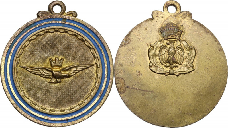 Regnando Vittorio Emanuele III (1900-1943), Regia Aeronautica. Medaglia s.d. AE ...