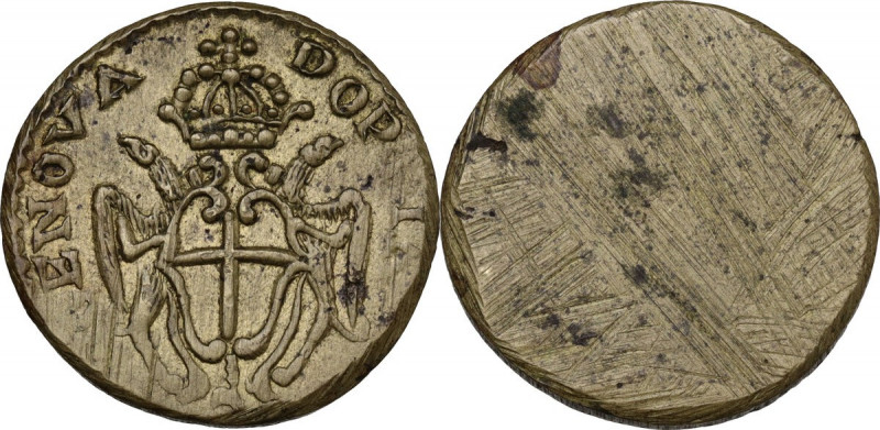Genova. Peso delle 24 lire, fine del XVIII sec., area di produzione: Italia del ...