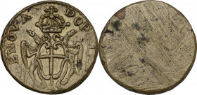 Genova. Peso delle 24 lire, fine del XVIII sec., area di produzione: Italia del nord. Zavattoni 430. Ottone. 6.30 g. 24.50 mm. BB+.