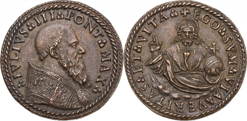 Giulio III (1550-1555), Giovanni Maria de' Ciocchi del Monte. Medaglia s.d. Mod....