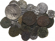 Repubblica a nome di Federico I (1155-1312). Lotto di trentasei (36) monete. Il lotto è composto prevalentemente da monete di Pisa ma sono presenti al...
