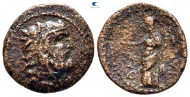 Sicily. Thermai Himerensis circa 300-200 BC. Bronze Æ