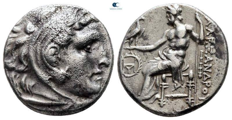 Kings of Macedon. Erythrai. Alexander III "the Great" 336-323 BC. 
Drachm AR
...