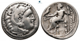 Kings of Macedon. Kolophon. Philip III Arrhidaeus 323-317 BC. in the name and types of Alexander III. Drachm AR