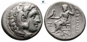 Kings of Macedon. Kolophon. Antigonos I Monophthalmos 320-301 BC. in the name and types of Alexander III. Drachm AR