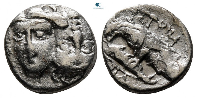 Moesia. Istrus circa 340-313 BC. 
Trihemiobol AR

11 mm, 1,29 g



very f...