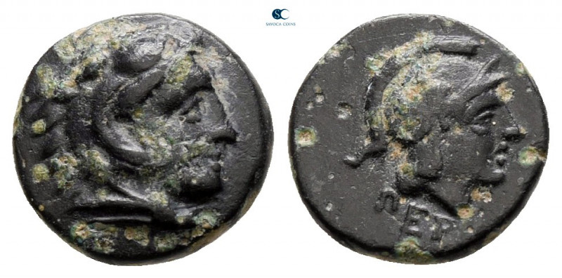 Mysia. Pergamon circa 310-282 BC. 
Bronze Æ

10 mm, 1,01 g



very fine